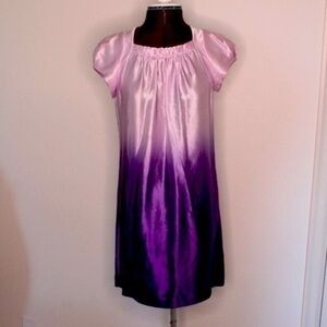 NWT Banana Republic dress purple dress size 0 ombré